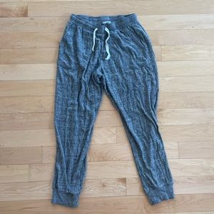 Forever 21 Gray Ribbed Joggers